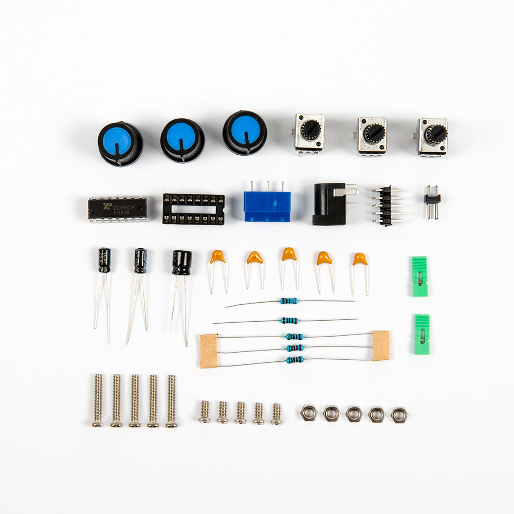 DIY набор для сборки Генератора сигналов XR2206, 1Гц -1МГц